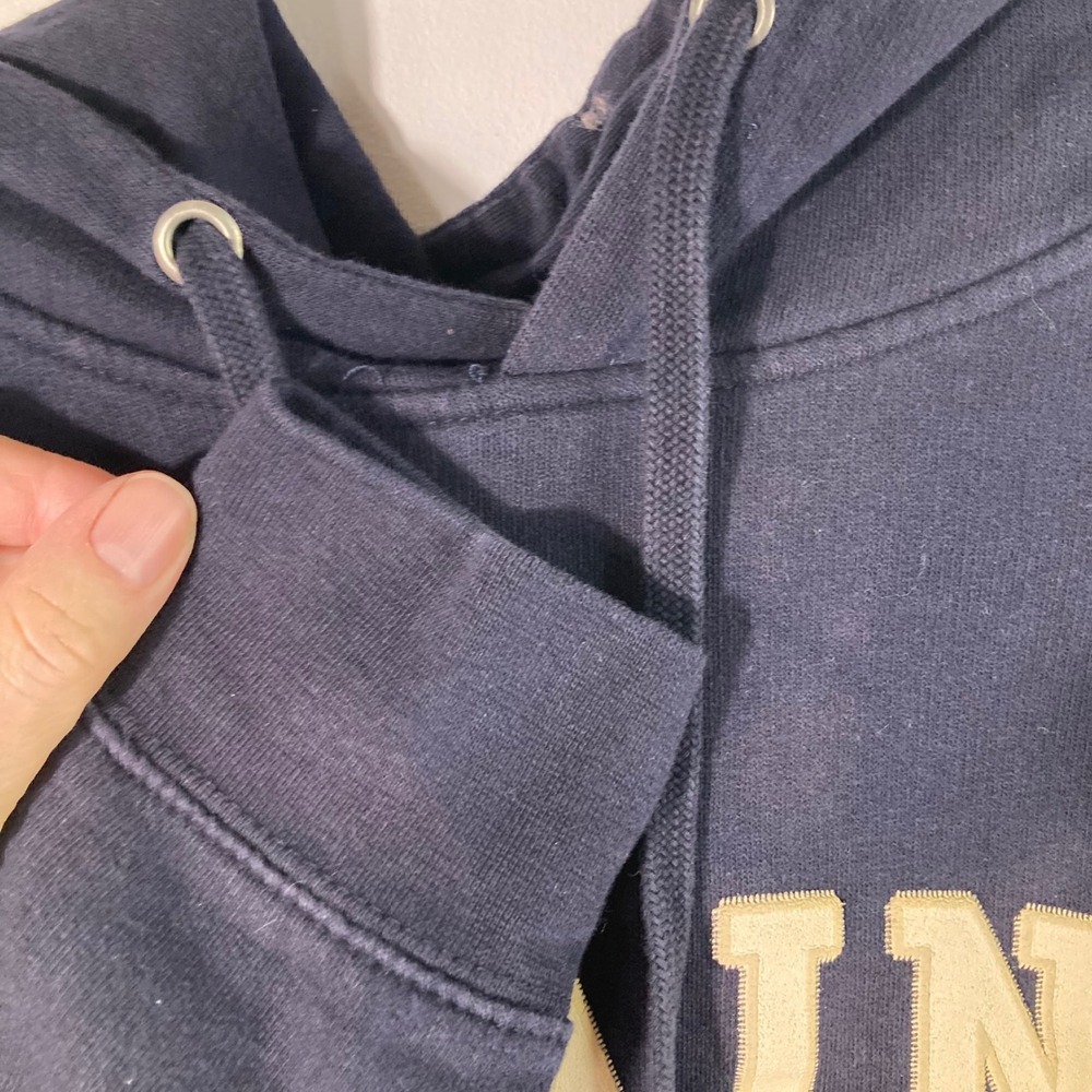Austins Inc Maine Collegiate Logo Navy Blue Hoodie S View 5